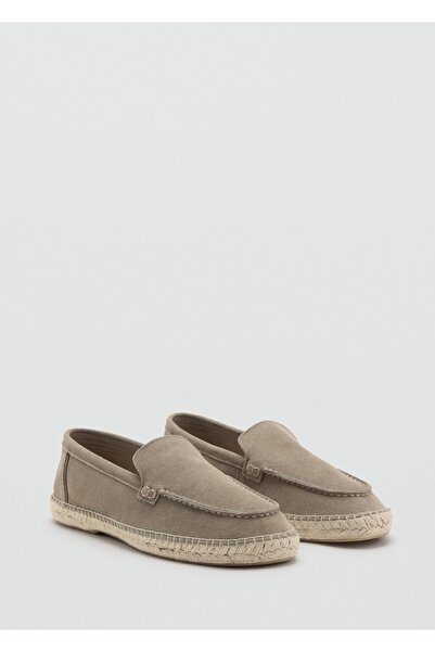 MANGO Man Jüt deri ayakkabı