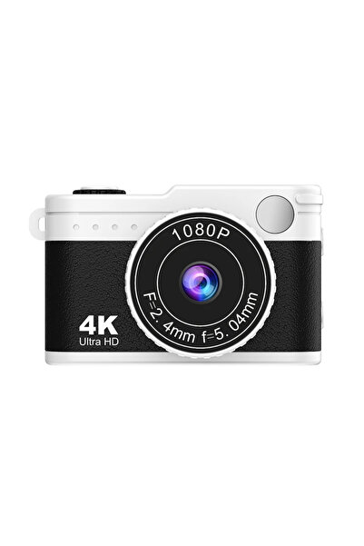 Mobilzone Mini 4K Dijital Kamera 1080P Video Çekim Fotoğraf Makinesi IPS Ekra...