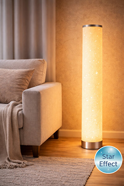 Led Floor Lamp 103 cm, Cool White + Warm White SMD, 12.5 cm Diameter