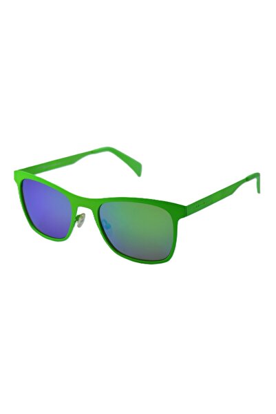 Italia Independent 0024 53 033 YEŞİL METAL KARE YESIL UNISEX GÜNEŞ GÖZLÜĞÜ