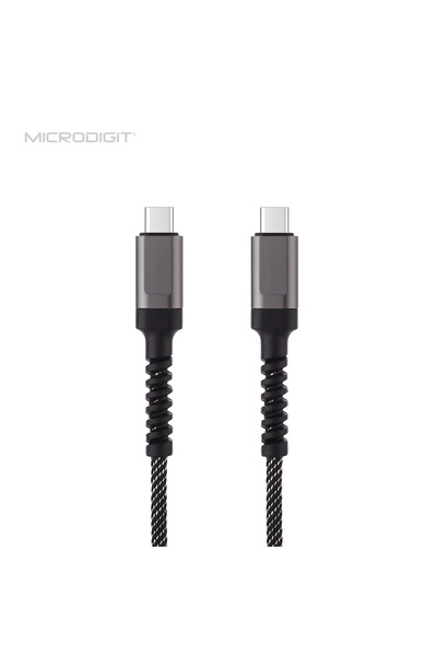 Microdigit Type-C To Type-C Data And Charging Type-C Cable - DCPD269T