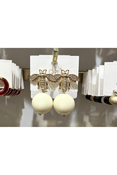 GLOW ACCESSORIES BAE أقراط متدلية من الفولاذ المقاوم للصدأ من Qpe Top Bee Vip
