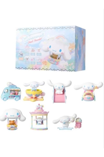 Miniso Cinnamoroll Lisanslı Küçük Cennet Serisi Sürpriz Figürlü Kutu- Blind Box