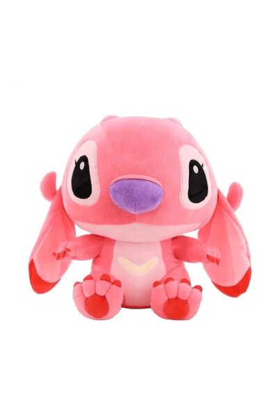 OEM Jucărie de pluș , personaje Lilo și Stitch, roz, 50 cm