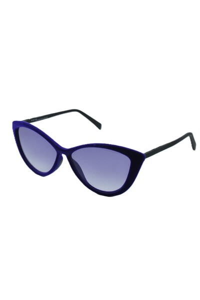 Italia Independent 0033 57 017 Cat Eye Velvet Blue Velvet Cat Blue Women's Su...