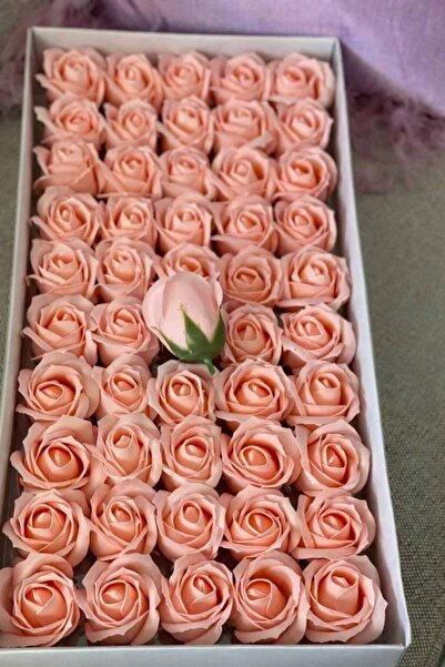OEM Premium Scented Soap Roses 5cm 50caps Water pink