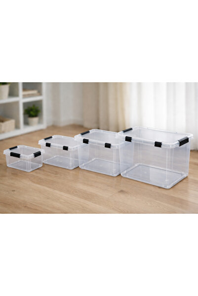 BERT Horizontal Storage Box Set of 5 5.5L + 10L + 15L + 20L + 30L Premium Set