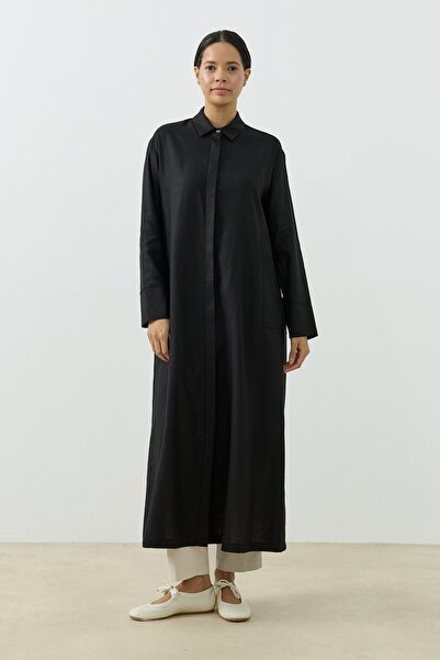 QANU Arden Gömlek Siyah