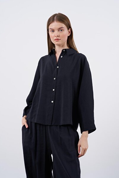 Fast Perry Shirt Pants Suit Black