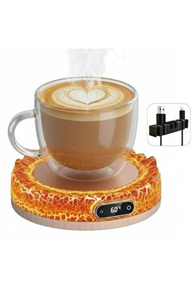 PRAXELL Mug Warmer, RGB Ambient Lighting, Thermostatic Control 50–80°C