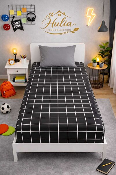 Altıntaş soft Fitted Sheet Set Single Fitted Cotton Piece Soft-Textured Natur...