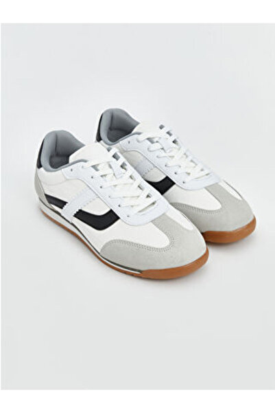 LC Waikiki Modanova Sezon White Lace-Up Men's Sneakers