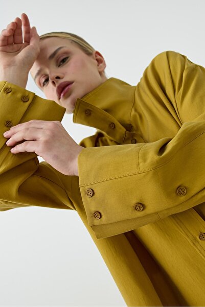 QANU Elara Gömlek Safran