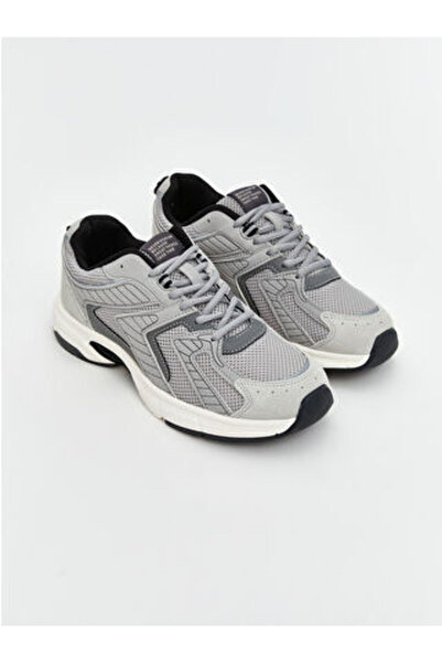 LC Waikiki Modanova Sezon Gray Lace-Up Men's Sports Shoes