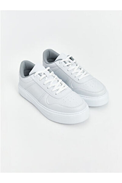 LC Waikiki Modanova Sezon White Lace-Up Men's Sneakers