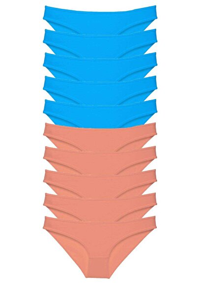 Mestore 10 قطع سوبر ايكو مجموعة ليكرا نسائية سهلة الارتداء باللون الأزرق