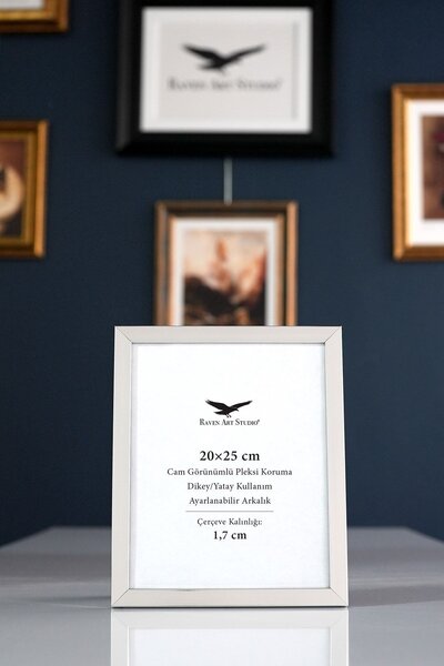 Raven Art Studio Ermitaj 20x25cm Ασημένια Αφίσα Φωτογραφιών και Εγγράφων Πλαί...