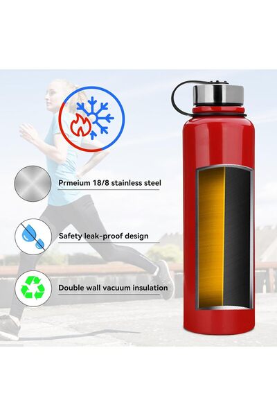 Verus Stainless Steel Water Bottle 1.5L Vacuum Sealed Water Bottle for Sports...