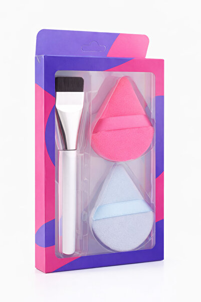 Masdala Egar Professional Makeup Set Flawless Foundation Brush and 2-Piece So...