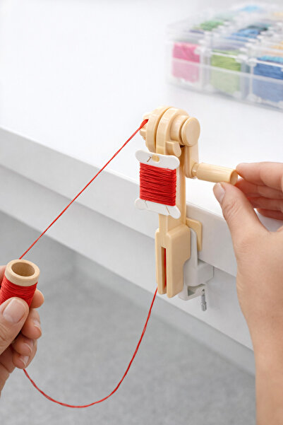 Dmc Karta İplik Sarma Aparatı Plastik Kart Hediyeli