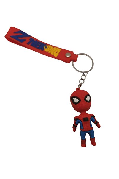 lindamina شخصية لطيفة من السيليكون سلسلة مفاتيح