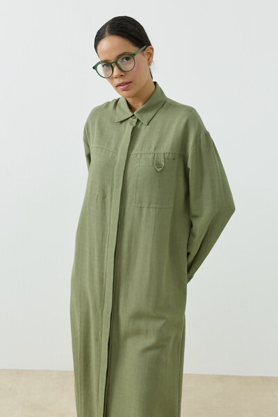 QANU Aura Gömlek Yeşil