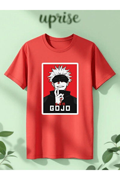 Vordevia تي شيرت ساتورو جوجو جوجوتسو كايسن مطبوع قطن لوه كبير الحجم