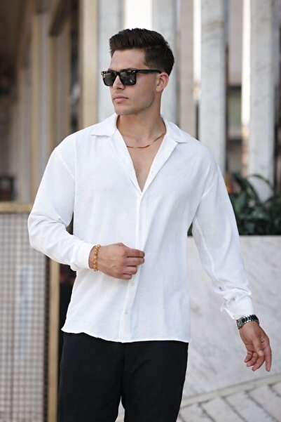 Stylo Men قميص رجالي كبير الحجم من قماش إيروبين