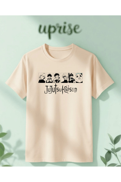 Vordevia Jujutsu Kaisen Printed Cotton Lu Oversized T-Shirt