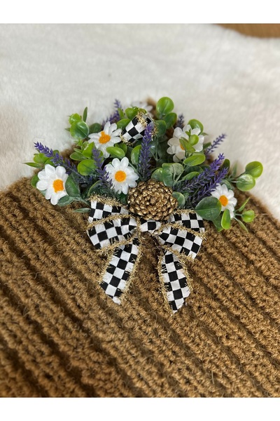 Marrone Lavender and Daisy Door Mat 70*40 cm Quality Non-Slip Sole