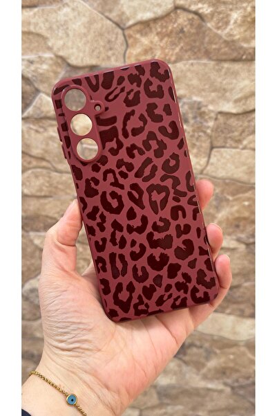 Vip Case Samsung Galaxy A16 Compatible Leopard Patterned Silicone Shock-Absor...