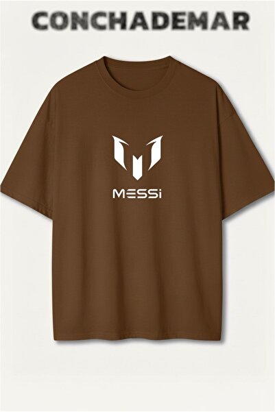 Vordevia Messi Printed Premium Oversized Cotton Lu T-Shirt