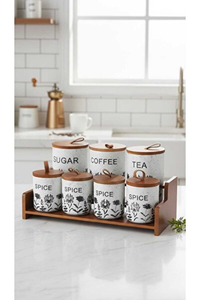 Generic This spice and seasoning storage jar set features a perfect design th...