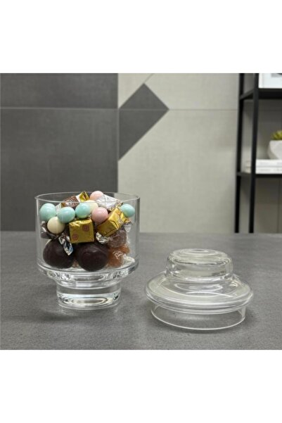 İV BLUE PURPLE Glass Lid Sugar Bowl