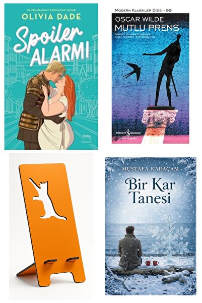 TÜRKİYE İŞ BANKASI KÜLTÜR YAYINLARI Spoiler Alarmı - Kolektif + Mutlu Prens +...