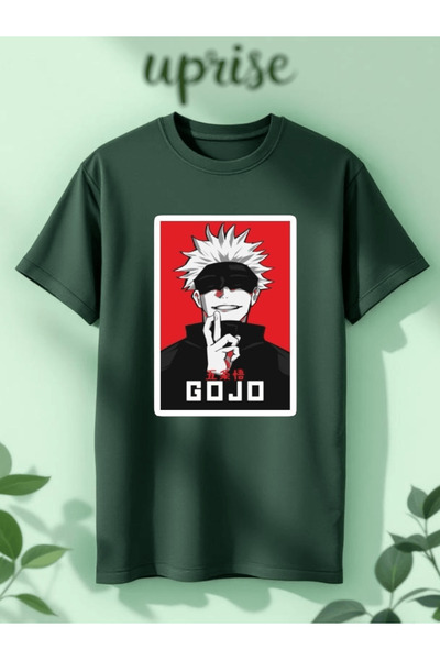 Vordevia Satoru Gojo Jujutsu Kaisen Printed Cotton Lu Oversized T-Shirt