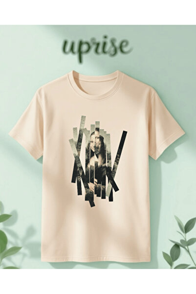 Vordevia Mona Lisa Printed Cotton Lu Oversized T-Shirt