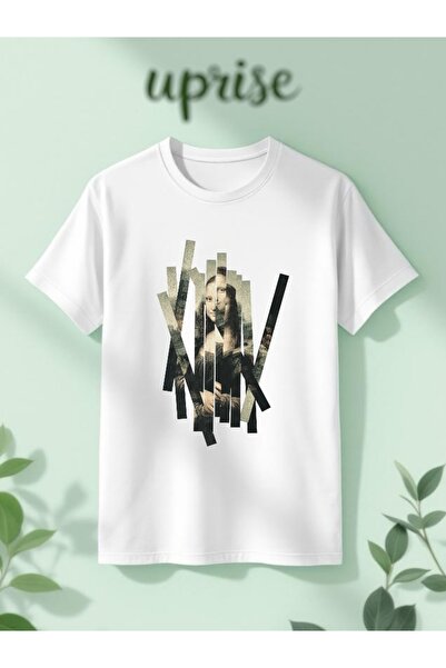 Vordevia Mona Lisa Printed Cotton Lu Oversized T-Shirt