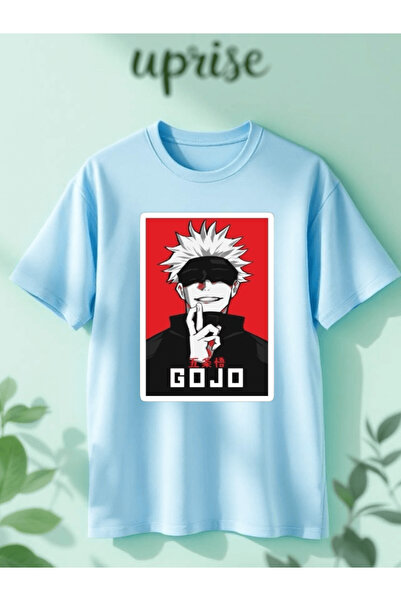 Vordevia Satoru Gojo Jujutsu Kaisen Printed Cotton Lu Oversized T-Shirt