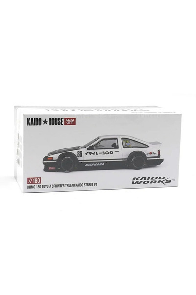 TOYFEST Mini Gt 1/64 Kaido House Toyota Ae86 Sprinter Trueno Kaido Street V1