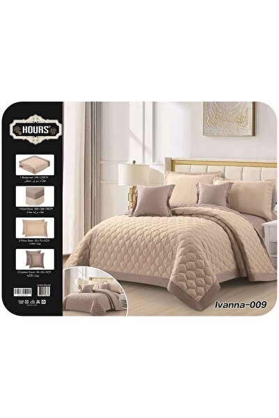 HOURS Summer compressed bedspread, king size, 4 pieces, double-sided