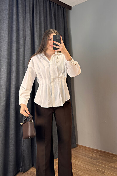 Sorridi Waist-Fitted Pen Design Shirt