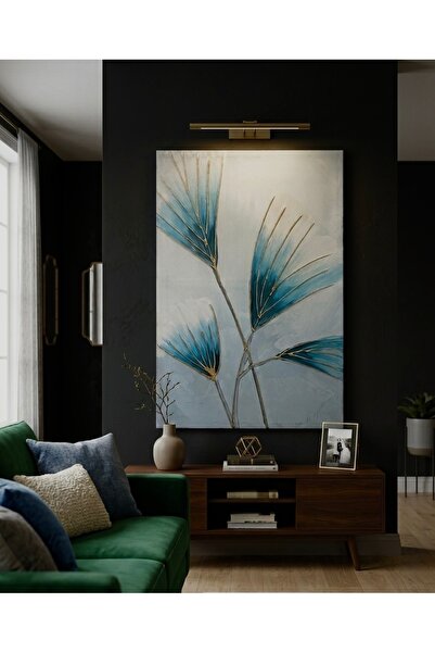 HomeNew "Whispers of the Palm Trees" abstract painting - a luxurious hand-pai...