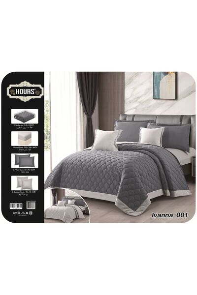 HOURS Summer compressed bedspread, king size, 4 pieces, double-sided