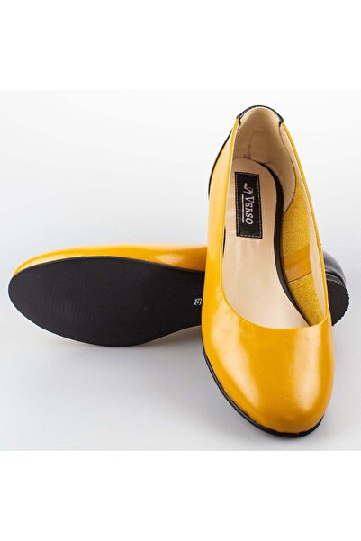 VersoShoes Women's genuine Leather Ballet Flats 9071