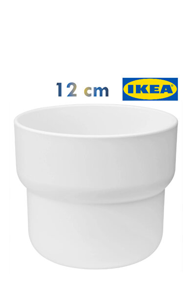 IKEA FÖRENLIG Beyaz Saksı 12 cm