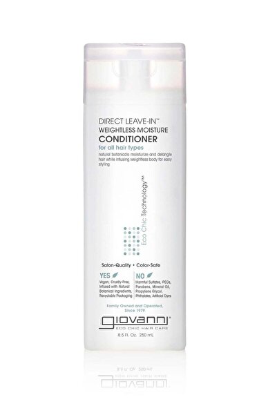 Giovanni Giovanni Leave-In Light Moisture Conditioner - 250ml