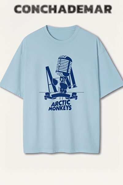 Vordevia Arctic Monkeys Printed Premium Oversized Cotton Lu T-Shirt
