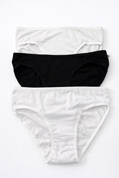 LUVENİSA 3-Pack of Cotton Women's Panties