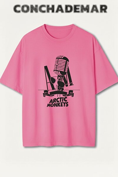 Vordevia Arctic Monkeys Printed Premium Oversized Cotton Lu T-Shirt